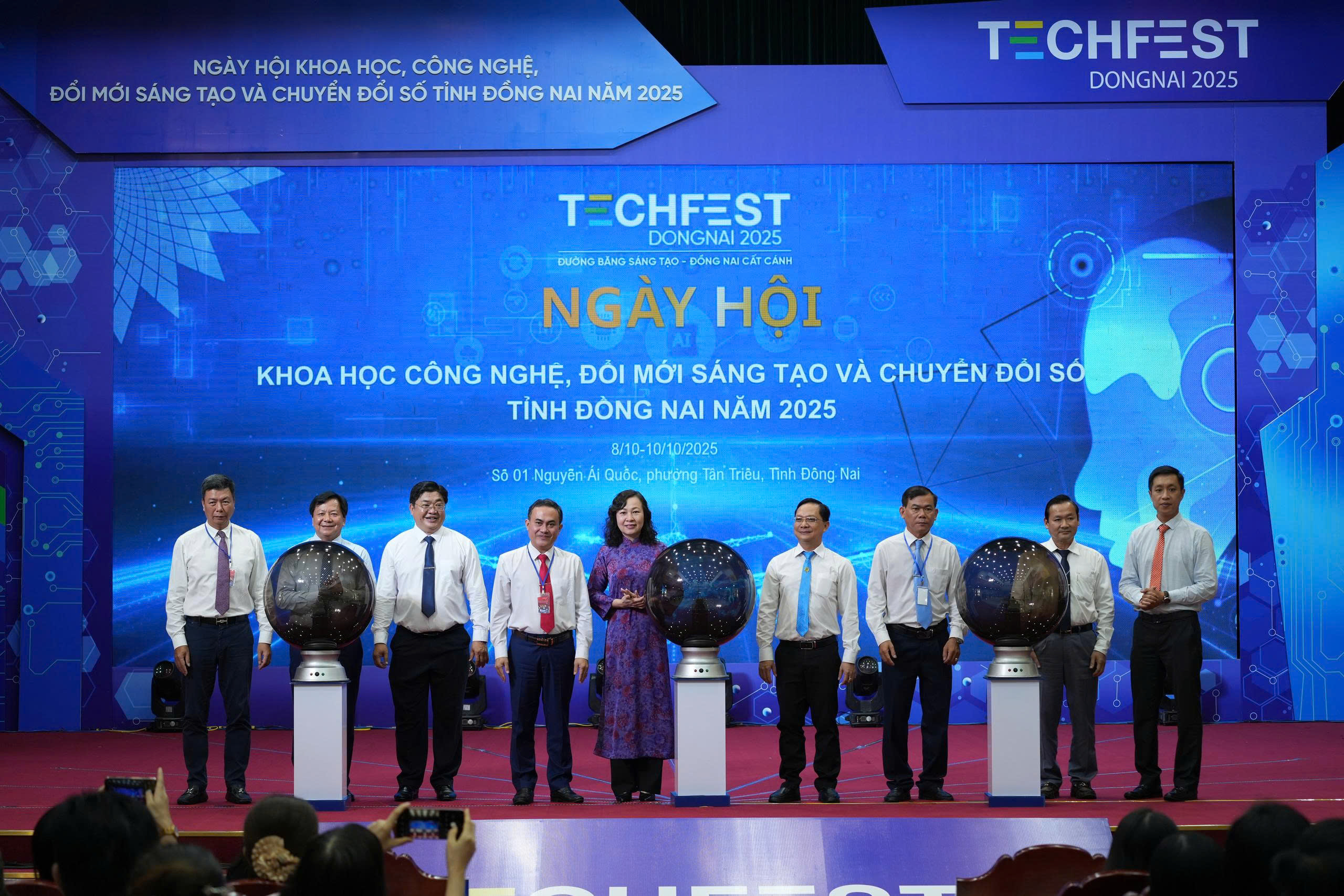 Techfest Dong Nai 2025: Ngày hội Khoa học, công nghệ, đổi mới sáng tạo và chuyển đổi số
