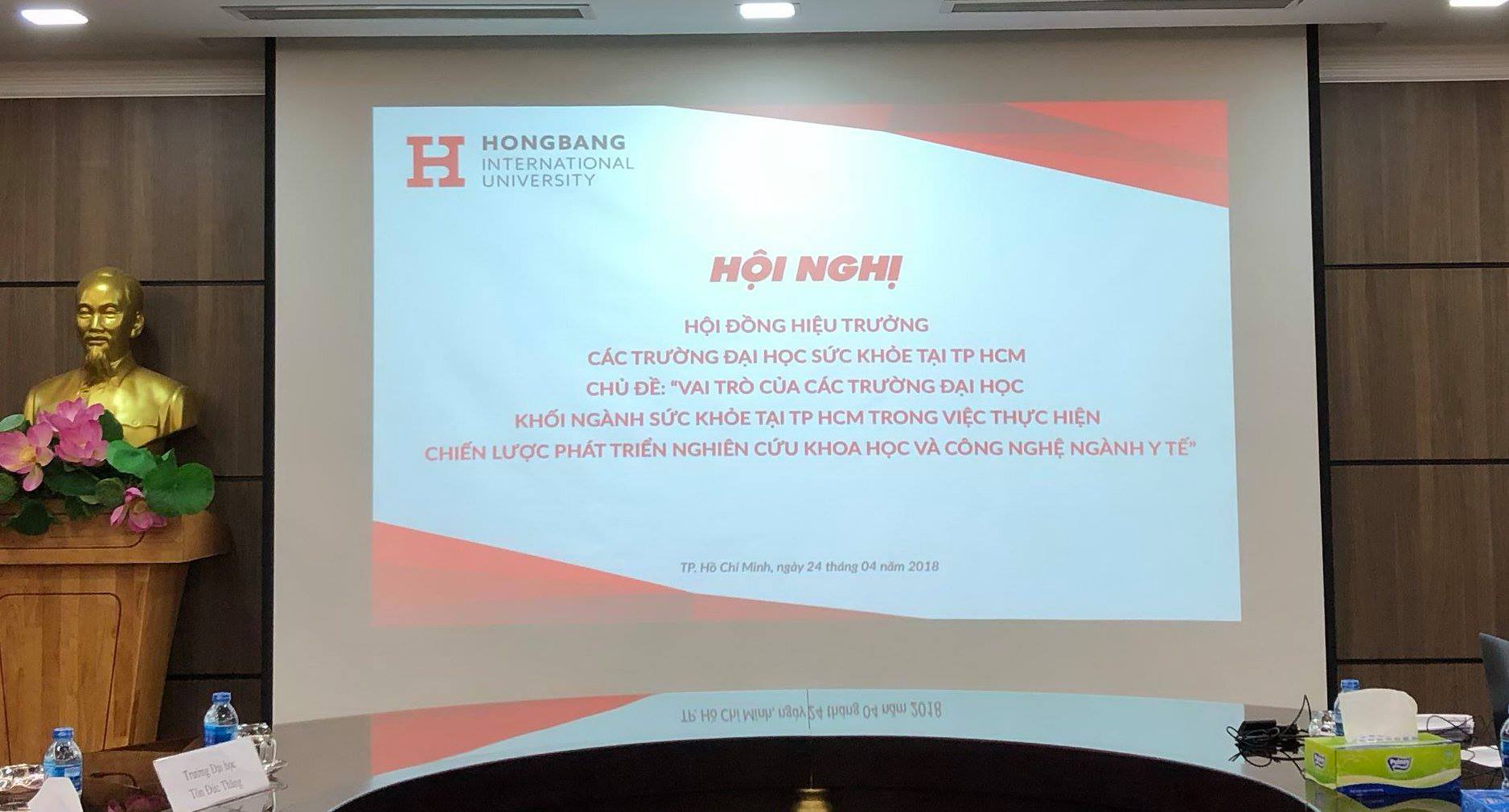 Hội nghị Hội đồng Hiệu trưởng các trường đại học sức khoẻ tại Tp. Hồ Chí Minh