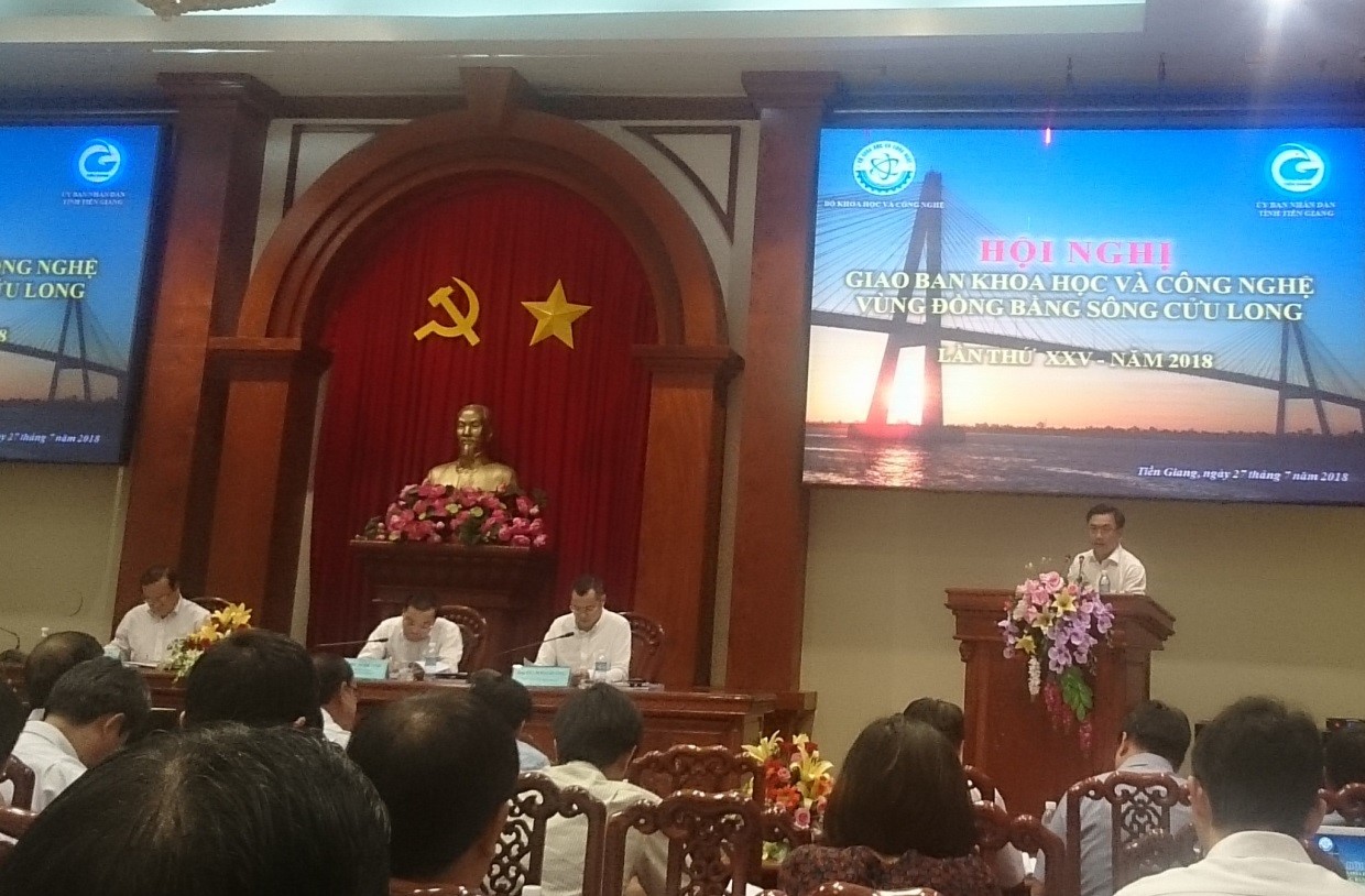 Hội nghị giao ban vùng Tây Nam Bộ lần thứ XXV: liên kết phát triển KH&CN vùng Đồng bằng sông Cửu Long