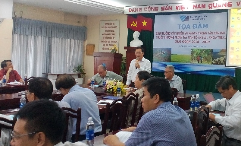 Tọa đàm: định hướng các nhiệm vụ KH&CN tại đồng bằng sông Cửu Long năm 2018