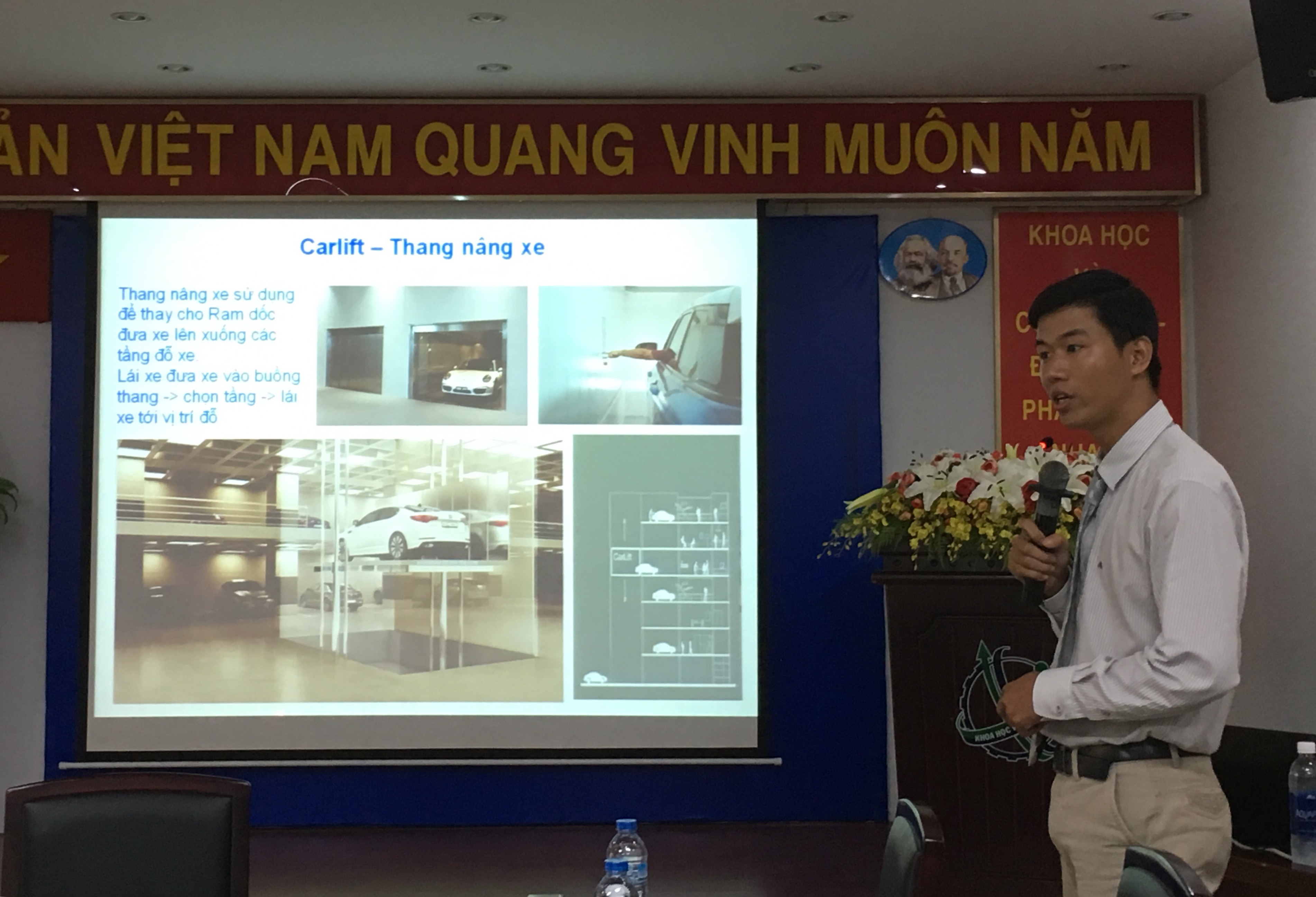 Nghiên cứu thiết kế và triển khai hệ thống đỗ xe ô tô tự động tại Việt Nam