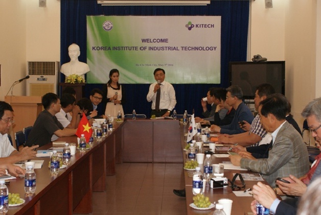Làm việc với Viện Công nghệ Công nghiệp Hàn Quốc và các doanh nghiệp Hàn Quốc