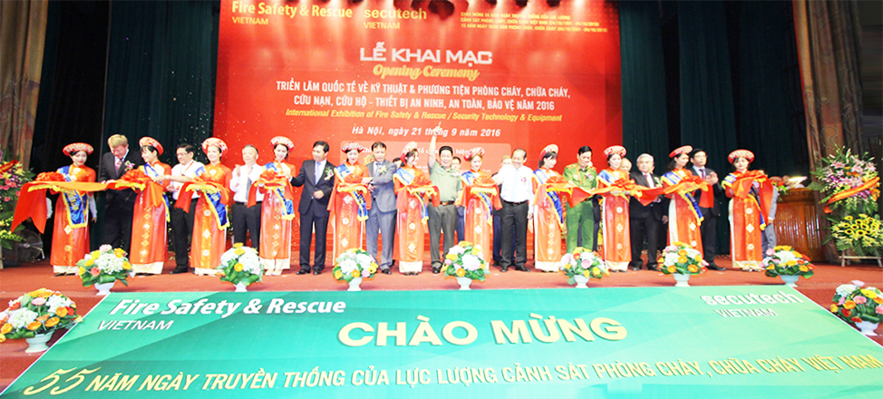 Triển lãm Quốc tế về kỹ thuật, phương tiện phòng cháy, chữa cháy, cứu nạn, cứu hộ và thiết bị an ninh, an toàn, bảo vệ 2017