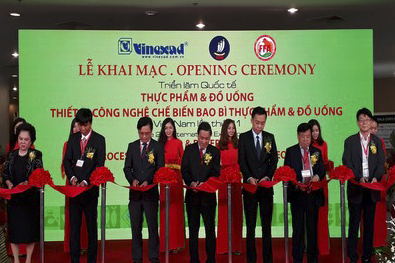 Khai mạc triển lãm quốc tế thiết bị công nghệ chế biến, bao bì thực phẩm & đồ uống Việt Nam lần thứ 21